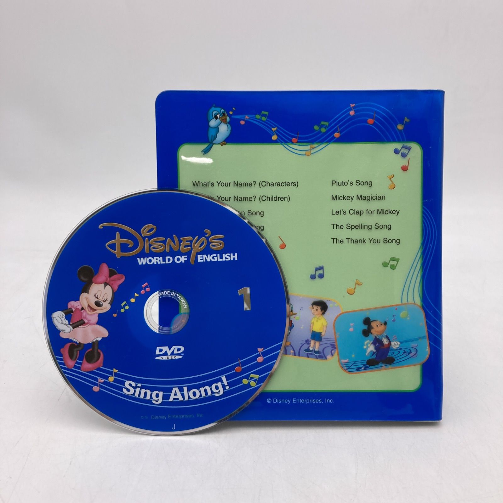 シングアロング DVD12枚 旧子役 絵本＆CD 字幕あり ディズニー