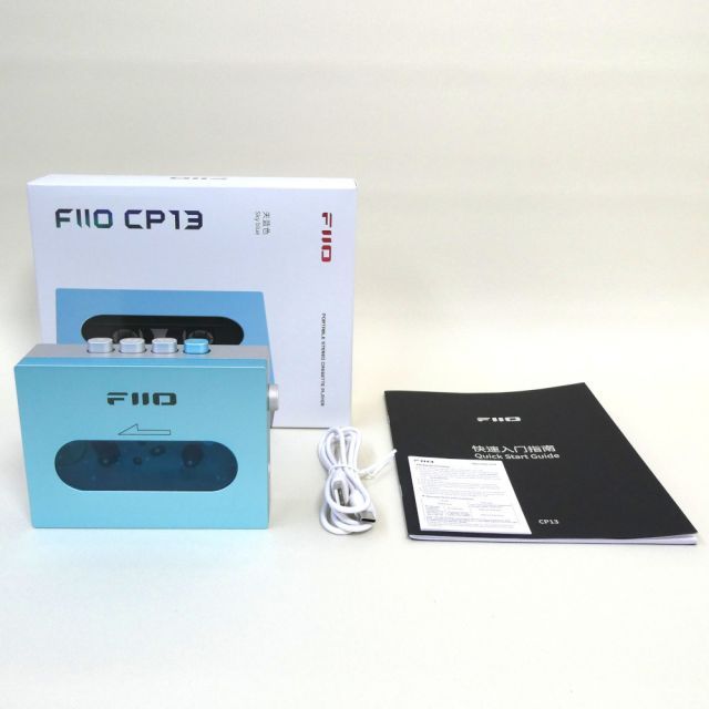 アウトレット品 FIIO カセットテープ プレーヤー CP13 Blue FIO-CP13-L
