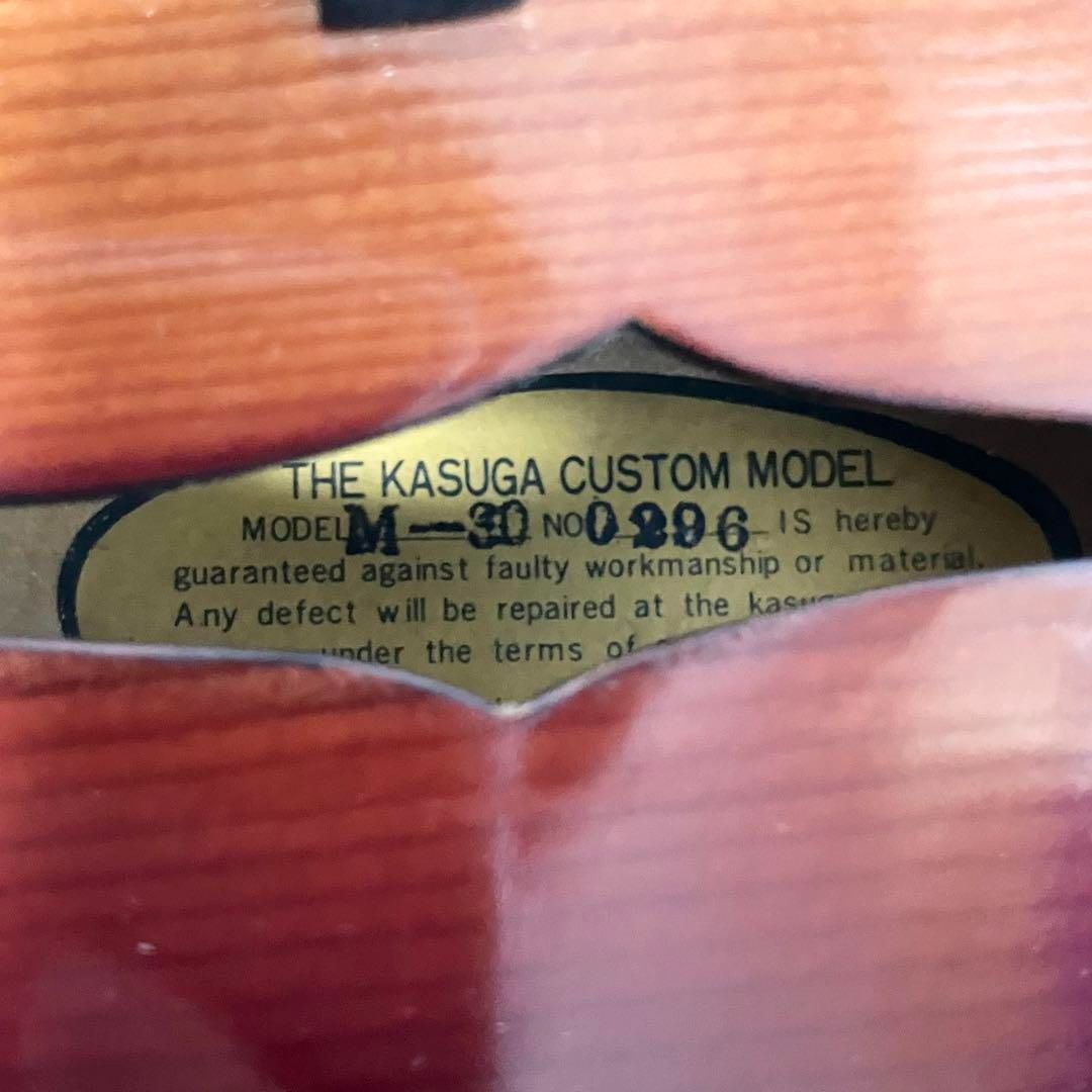 THE KASUGA CUSTOM MODEL フラットマンドリン 日本製 The Kasuga Custom model M-70 - ギター・楽器買取のサウンド