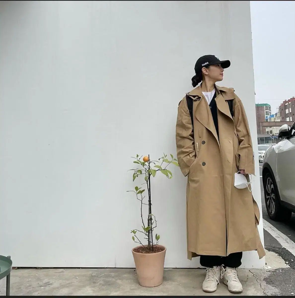 3 ADER ERROR(アーダーエラー) Amron trench coat アムロン