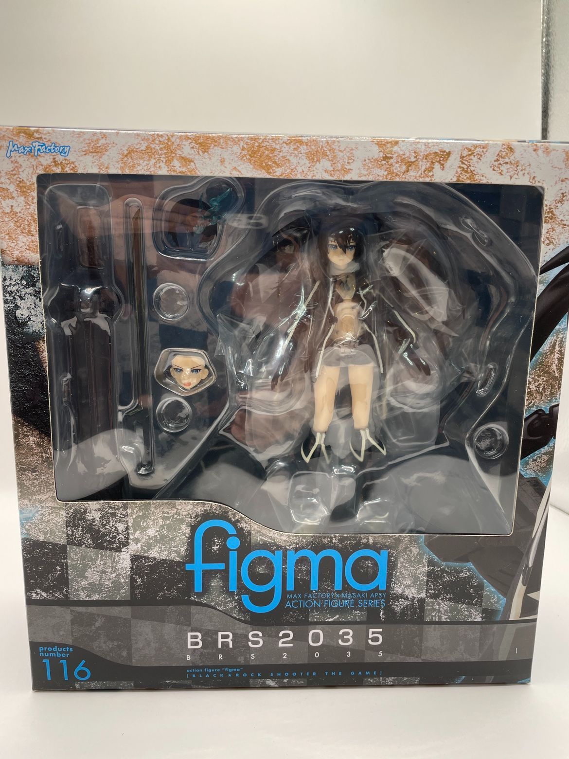 未使用】figma 116 ブラック☆ロックシューター THE GAME