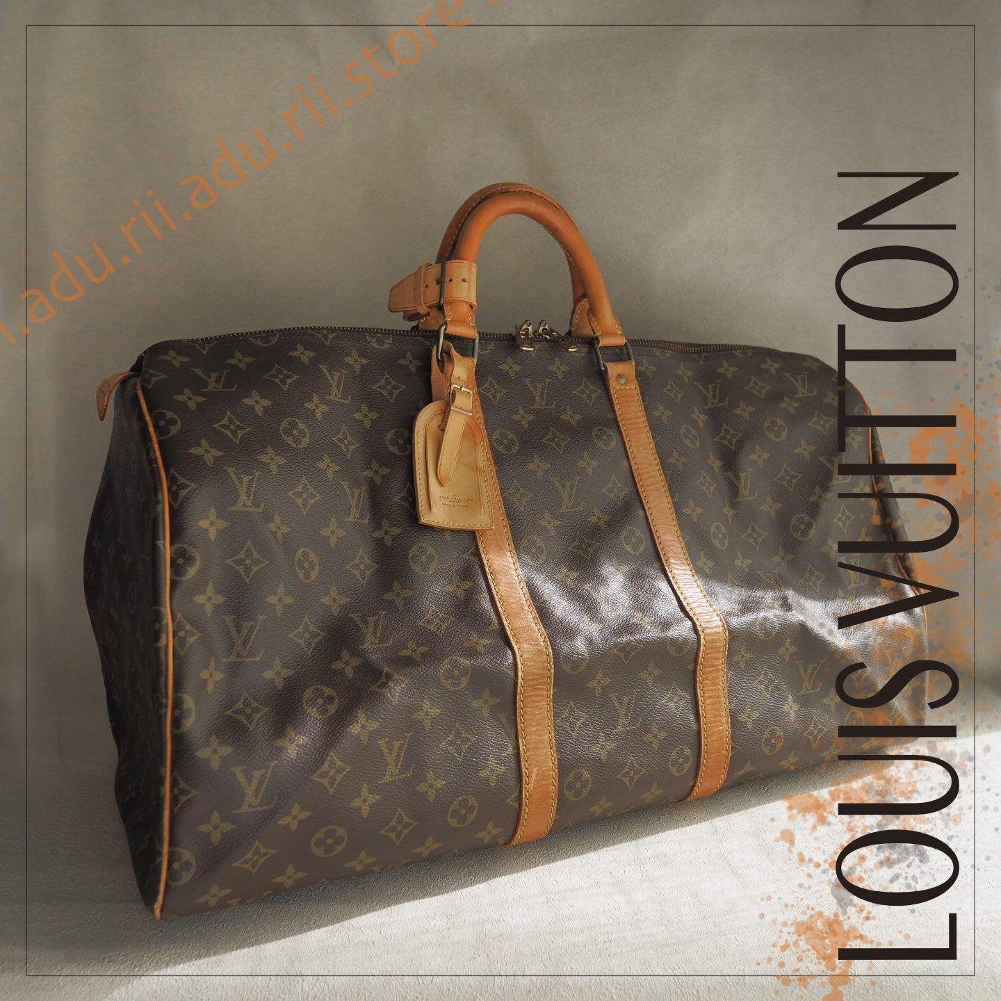 ルイヴィトン LOUIS VUITTON モノグラム キーポル55 ボストンバッグ 旅行カバン トラベルバッグ トラベルボストン M41424 /  ブランド