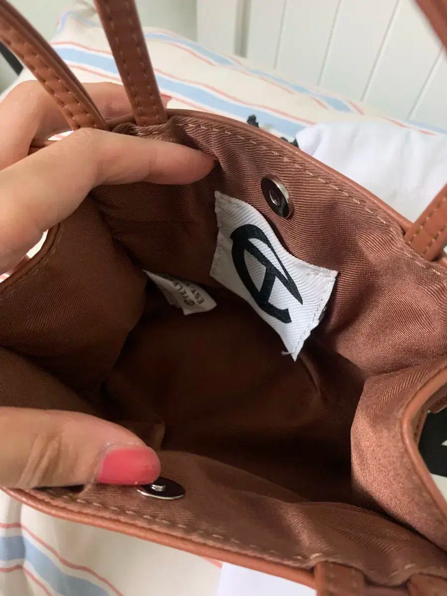 Telfar テルファースモール ショッピングバッグ ブラウン