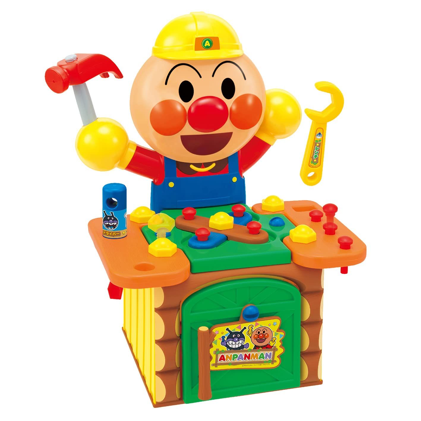ジョイパレット(JOYPALETTE) アンパンマン NEW たたいて!まわして! トントン大工さん