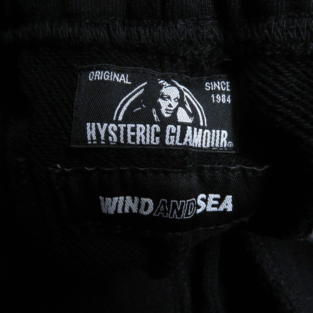 美品□21AW ウィンダンシー×ヒステリックグラマー WDS-HYS-3-09 ロゴ
