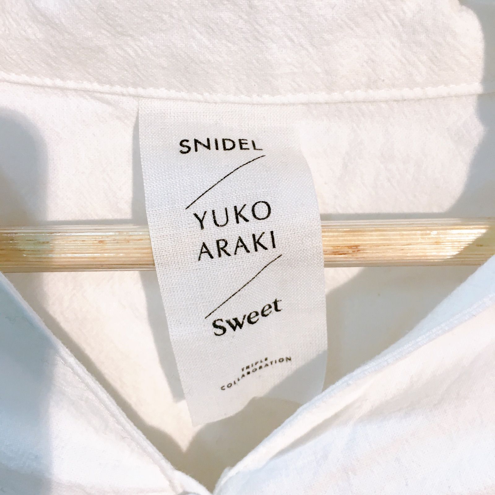 美品】snidel スナイデル 新木優子 Yuko Araki sweet コラボ 
