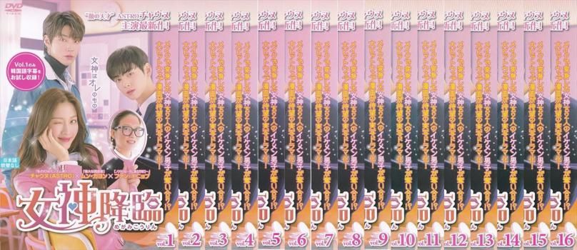 女神降臨 16枚セット 第1話～第32話 字幕 全巻セット 洋画 DVD ケース無 レンタル落ち