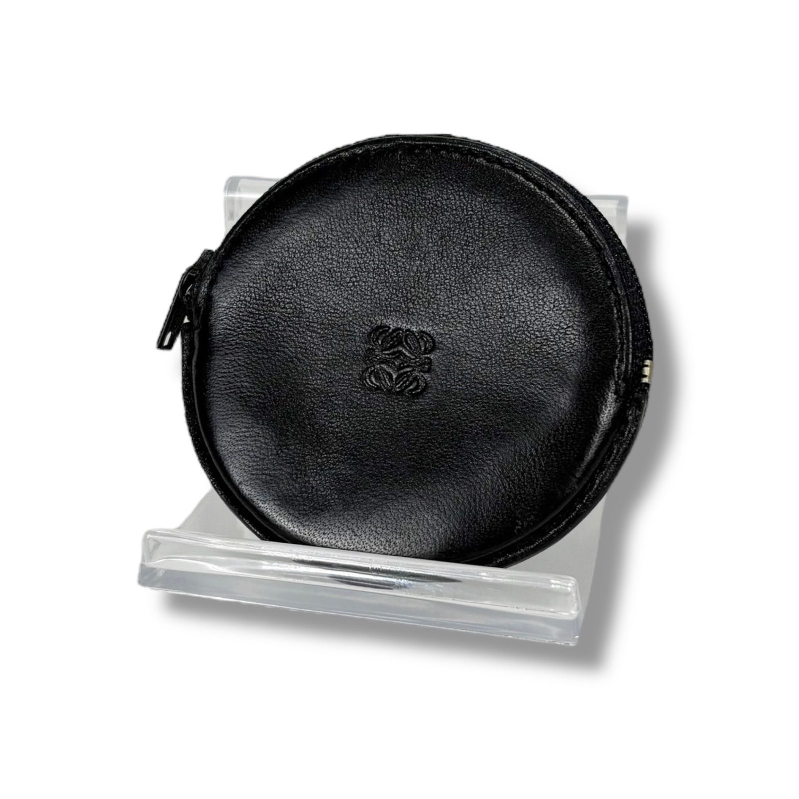 ✨️希少✨️ ロエベ コインケース ベラスケス ロゴ 丸形 ヴィンテージ ヴィンテージ】 ロエベ LOEWE コインケース ベラスケス