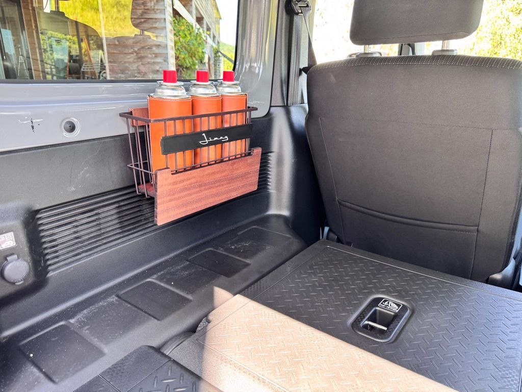 リアサイドバスケット テーブル＆ドリンクホルダー付