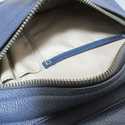 トゥミ TUMI オールレザー リュックサック 68980NVY 鞄 A4収納 紺