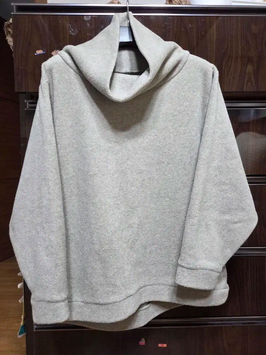 KAPITAL(キャピタル) リバース ビッグ ハイネック フリース グレー 1