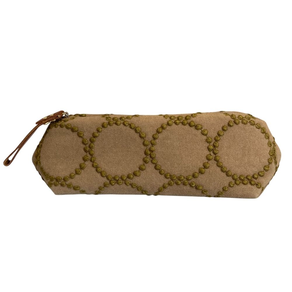 美品 mina perhonen ミナペルホネン tambourine quartz pouch