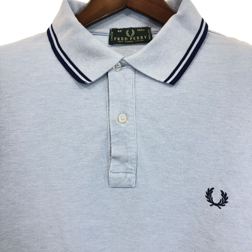 90年代 イタリア製 FRED PERRY フレッドペリー ポロシャツ ライト