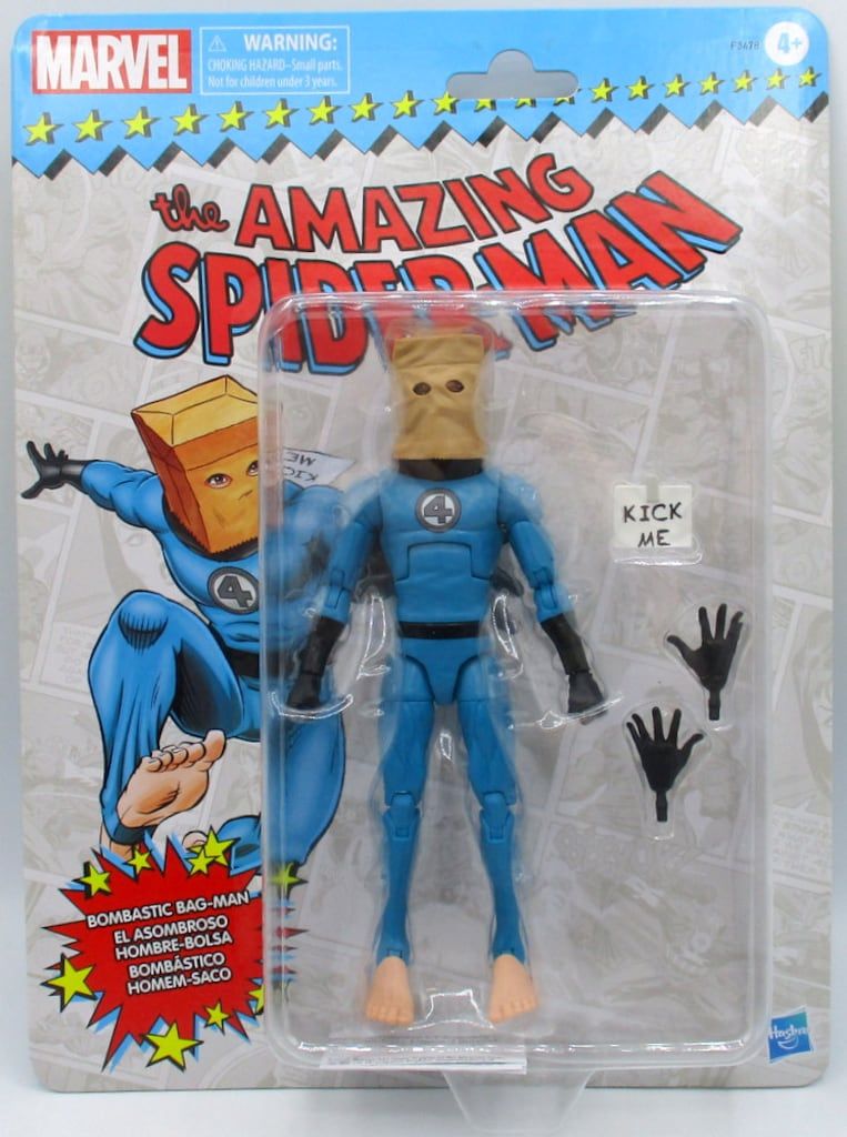 マーベルレジェンド Amazing Bombastic Bag-Man 6インチ Amazon.com: Marvel Hasbro Legends Series The Amazing Spider