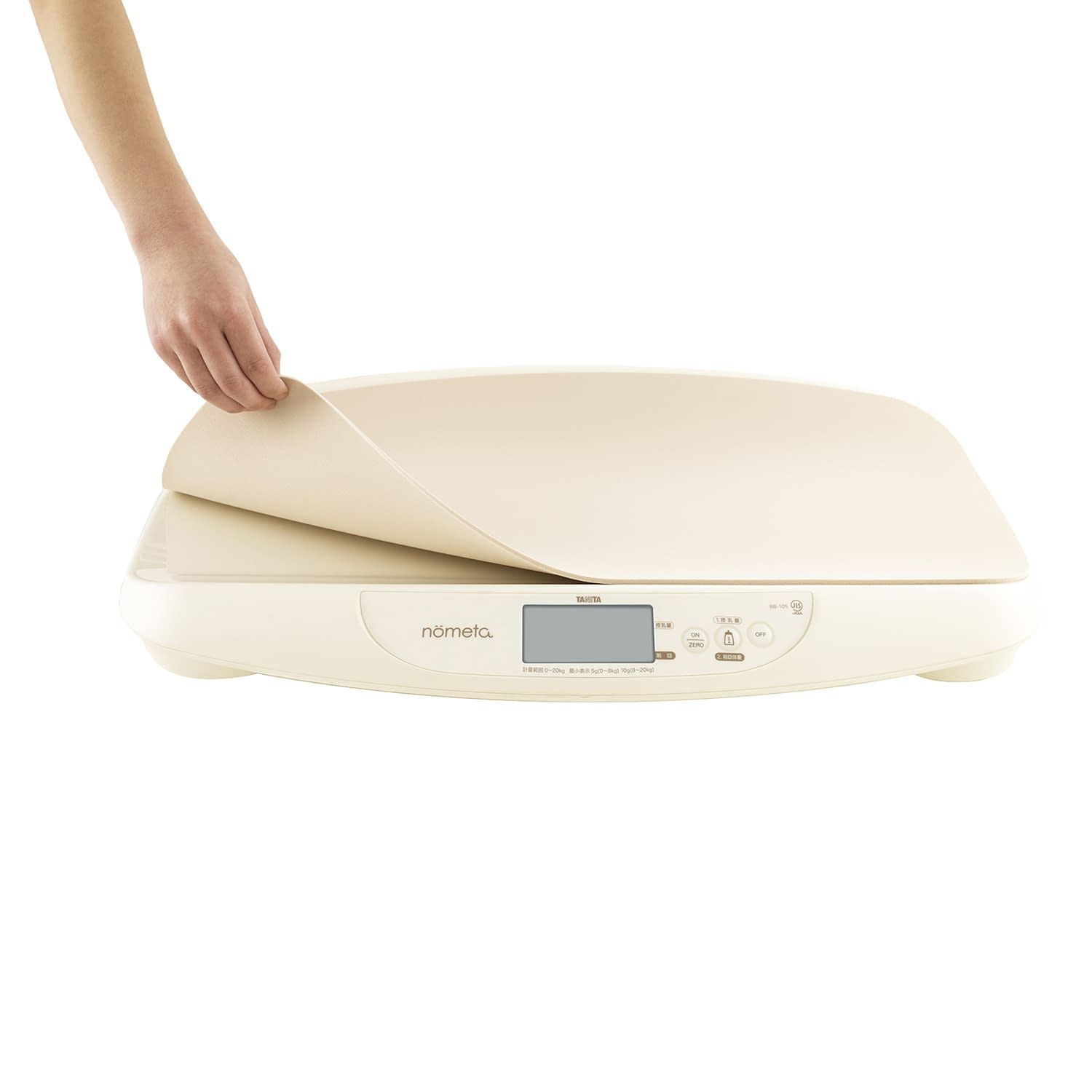授乳量機能付ベビースケール ベビー用体重計 24-4939-00 タニタ BB-105 NOMETA