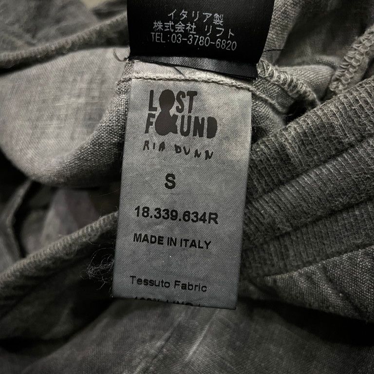 LOST&FOUND コットンリネンコールドダイサルエルイージーパンツ ボトム