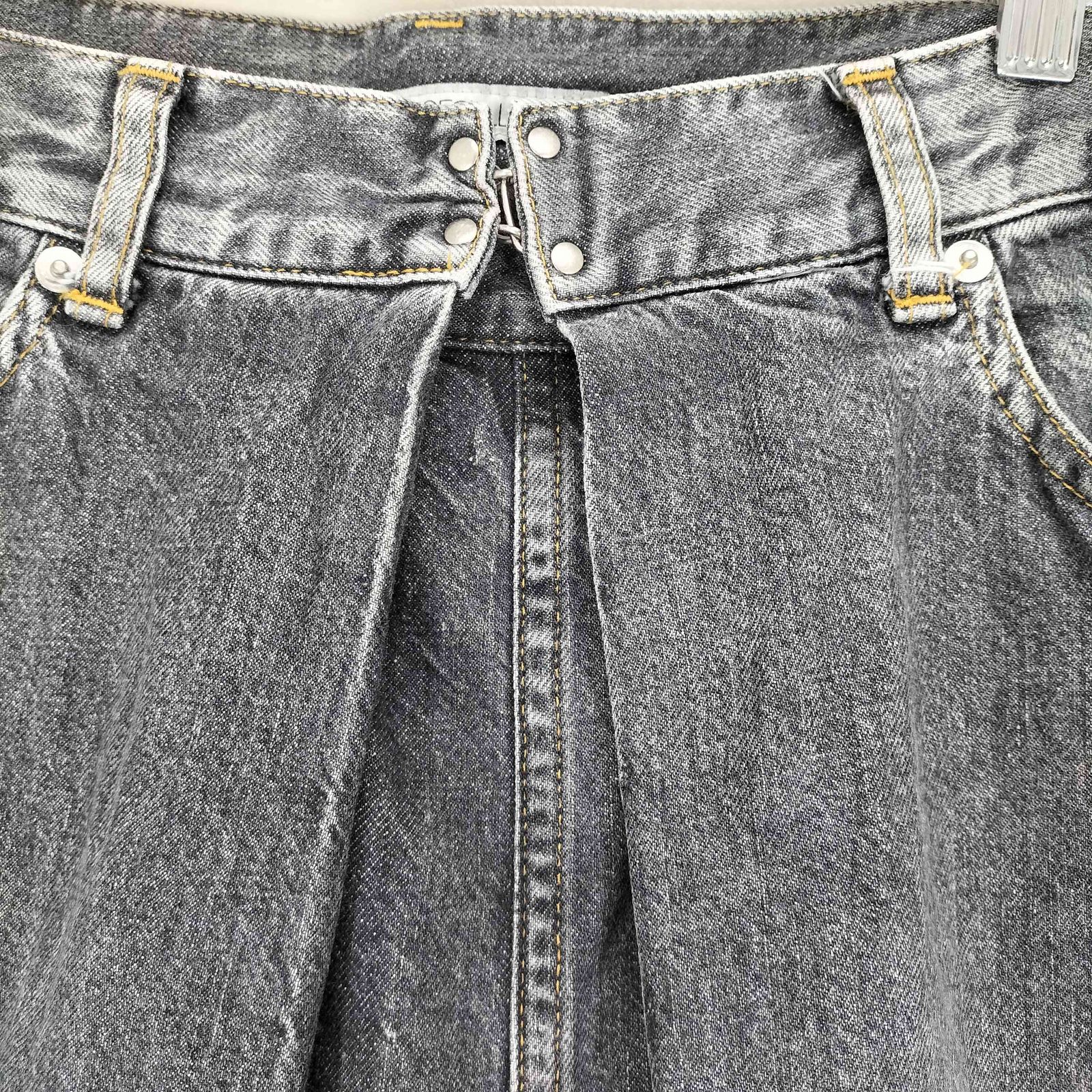 ジョンローレンスサリバン JOHN LAWRENCE SULLIVAN Washed denim wide pants メンズ  44