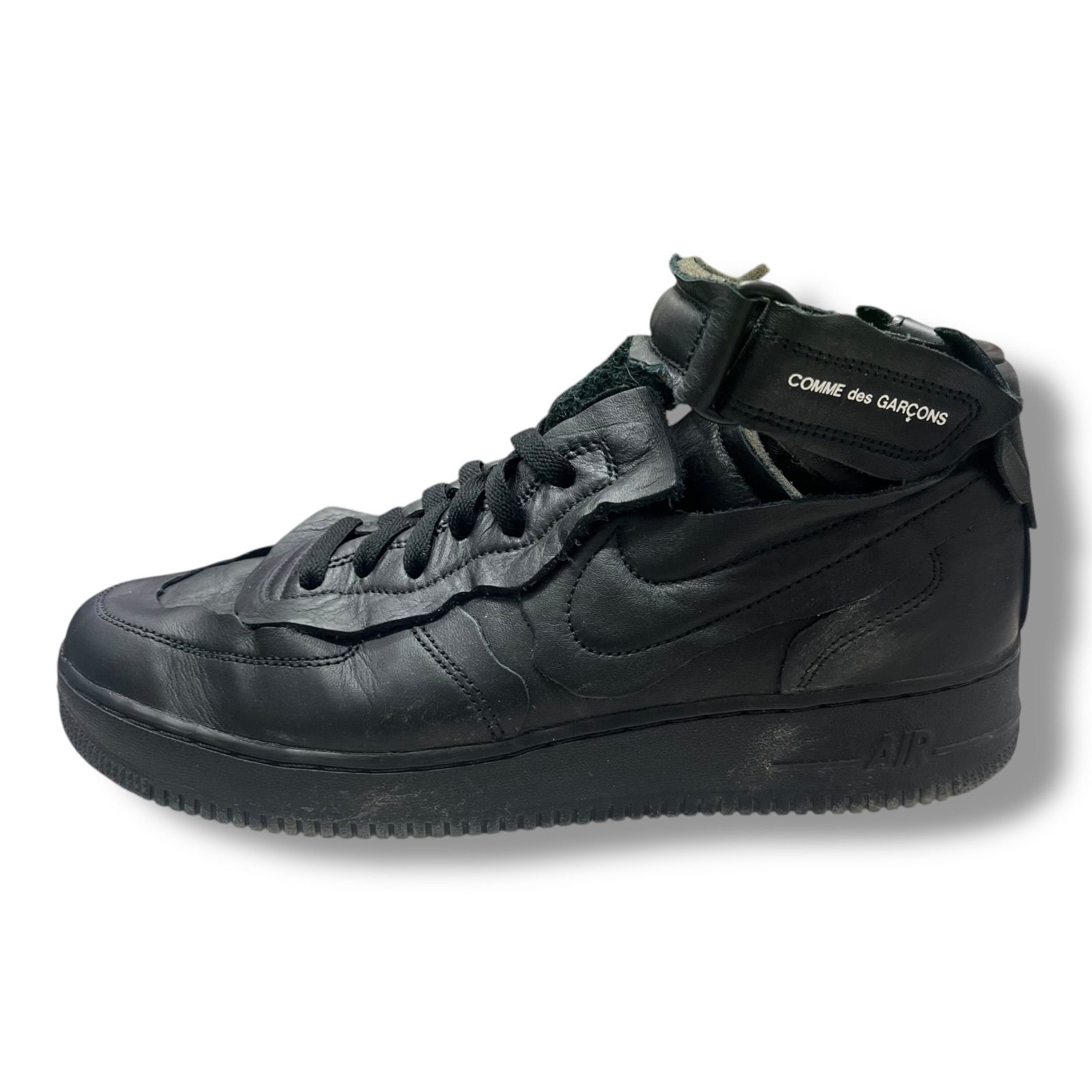 COMME des GARCONS NIKE AIR FORCE 1 MID コラボ レザー エアフォース 