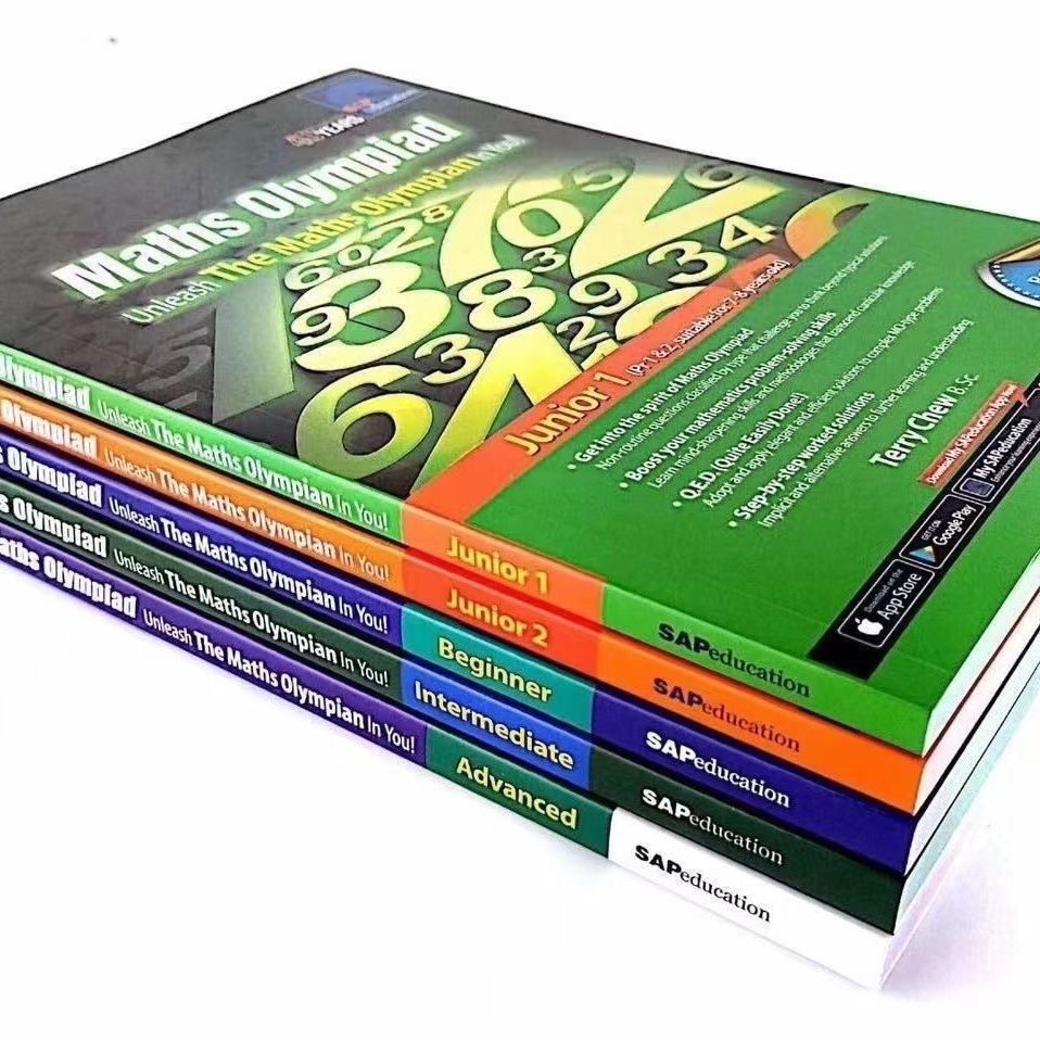 洋書　Maths Olympiad 5冊 Sap Education 未使用 洋書 Maths Olympiad 5冊 Sap Education 未使用 SAP Maths Olympiad