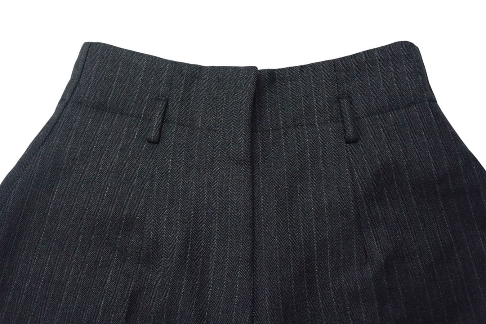 極美品 Christian Dior クリスチャンディオール パンツ グレー ウール  