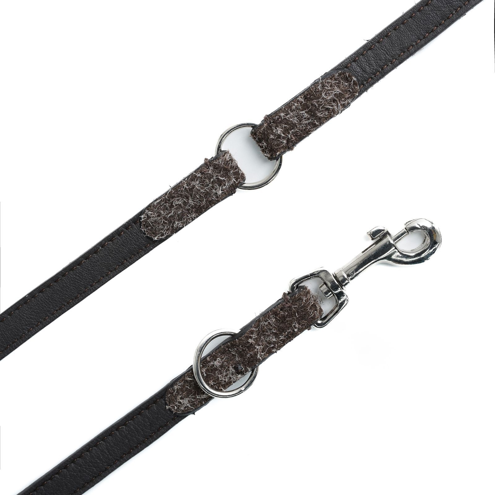 ♥｜Cloud7｜Dog Leash Hofgarten Mocca Melange L ｜リード レザー 犬 小型犬 中型犬 海外直輸入 MADE IN ITALLY ペットグッズ