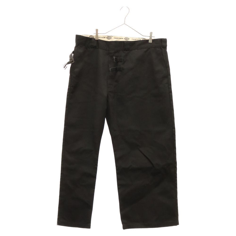 ファセッタズム ×Dickies ﾌﾞﾗｯｸ MIMI-PT-U04 ﾜｲﾄﾞ&ｽﾘﾑﾁﾉﾊﾟﾝﾂ 1 FACETASM (ファセッタズム) ×DICKIES WIDE&SLIM PANTS MIMI-PT-U04
