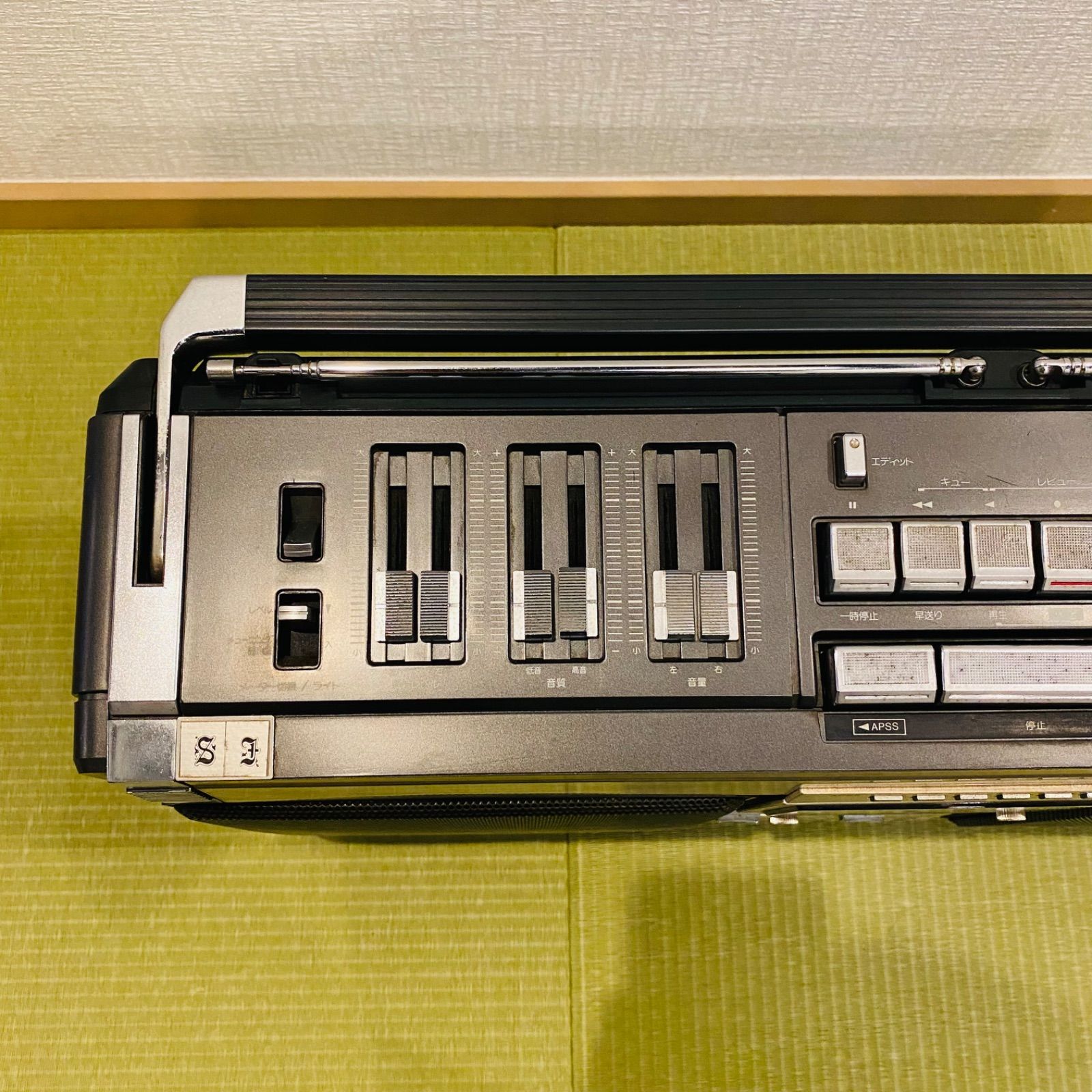 SHARP GF-505SB ラジオ付ステレオテープレコーダージャンク品 Yahoo!オークション -「sharp gf-505sb」の落札相場・落札価格