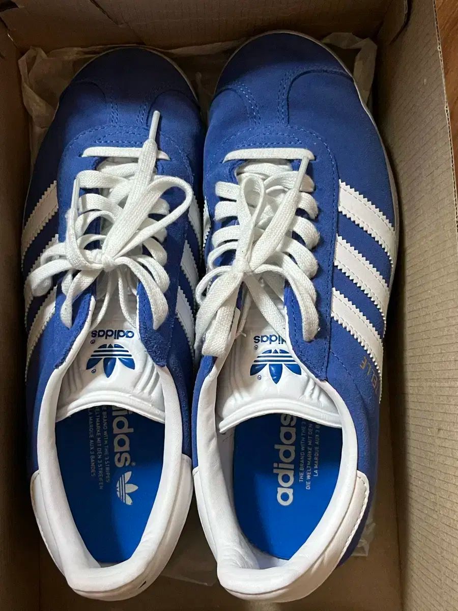adidas アディダス ガゼル ブルー 255