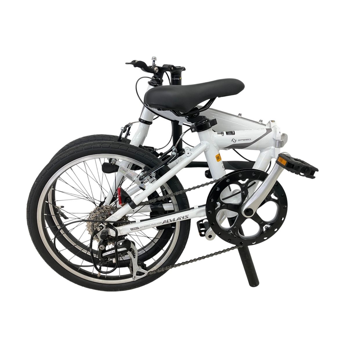 あさひ製ALVLAYS 16-20型軽量アルミ 6速 折り畳み自転車　GREEN あさひ製ALVLAYS 16-20型軽量アルミ 6速 折り畳み自転車 GREEN