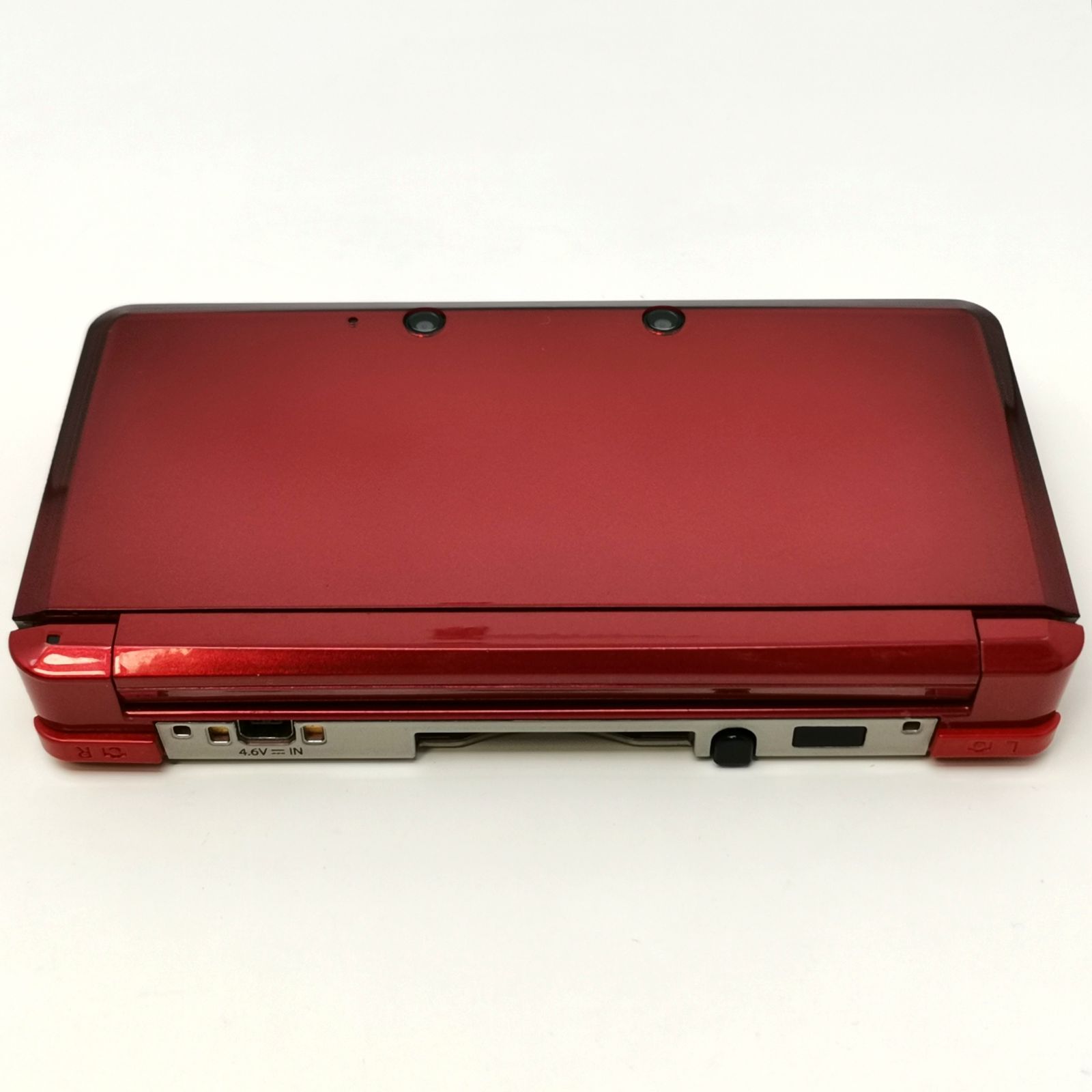 Nintendo 3DS レッド 動作確認済み 初期化済み タッチペンあり