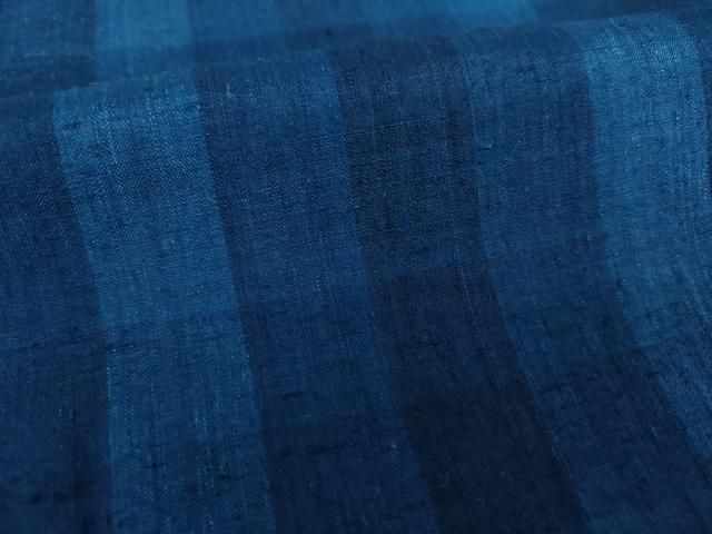 平和屋着物●本場結城紬　重要無形文化財　格子　正絹　逸品　DAAS3725ps 平和屋着物○本場結城紬 重要無形文化財 格子 正絹 逸品 DAAS3725ps