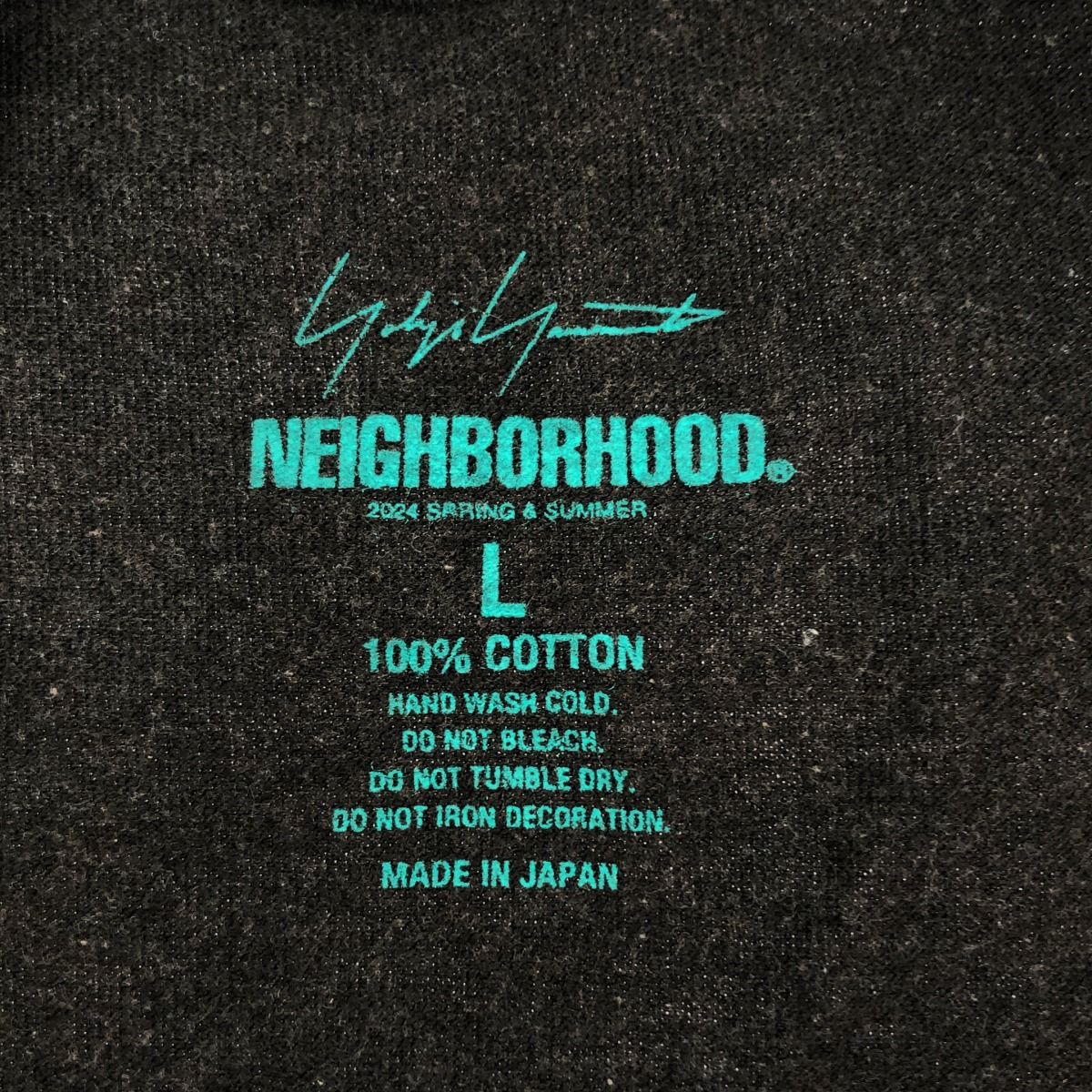 Yohji Yamamoto POUR HOMME×NEIGHBORHOOD ヨウジヤマモト プールオム 