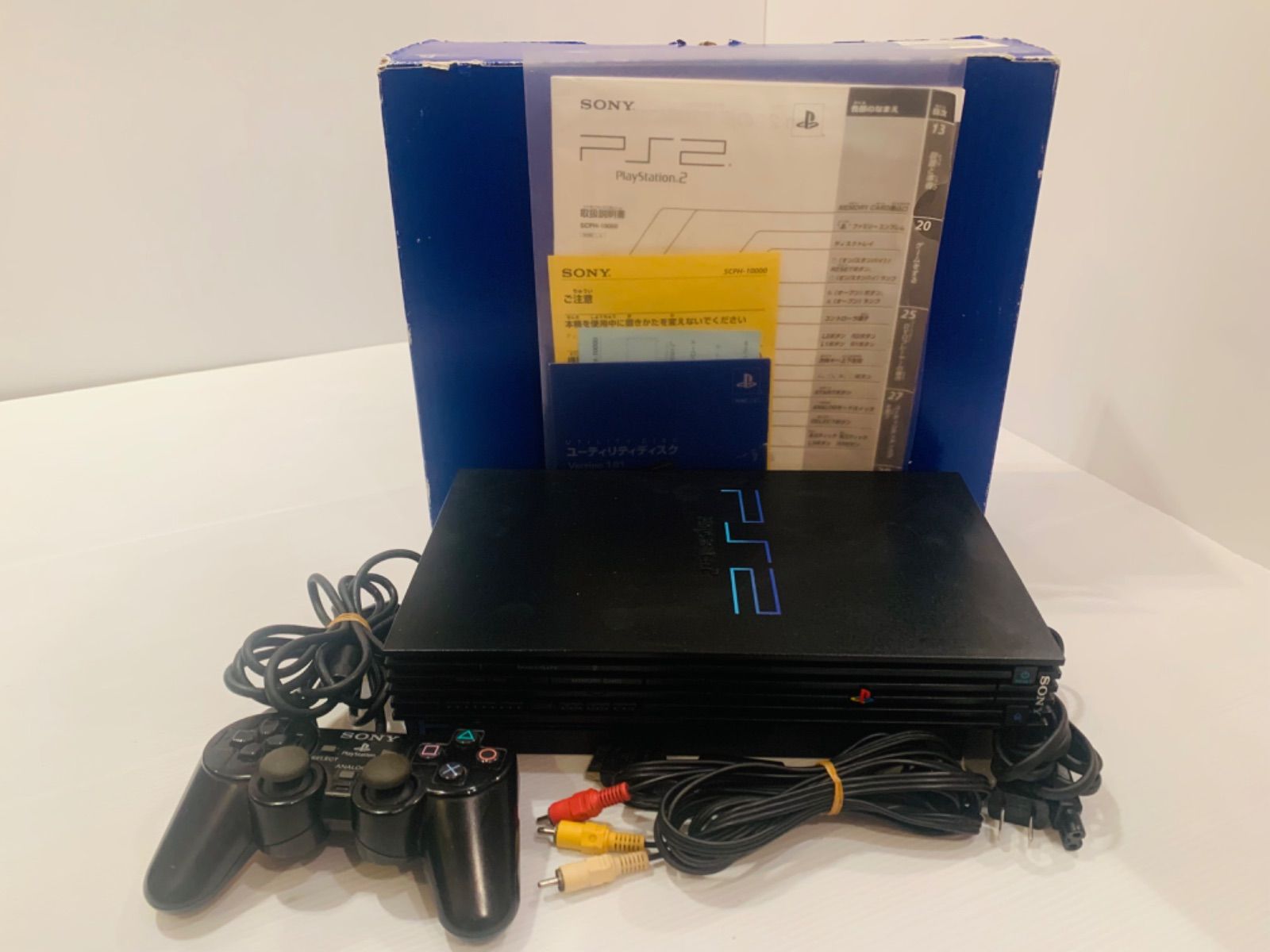 PlayStation2 - SONY PlayStation2 SCPH-10000（カード、外箱付き） PlayStation2 - SONY PlayStation2 SCPH-10000（カード、外箱