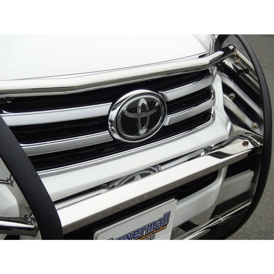 ハイラックス GUN125 ブルバー グリルガード バンパーガード カンガルー 新型 ハイラックス GUN125 フロントバンパーガード プロテクター