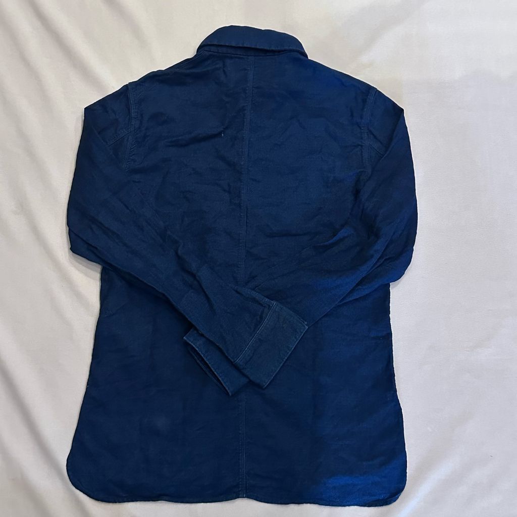 Honor gathering オナーギャザリング Indigo Dye Shirt シャツ