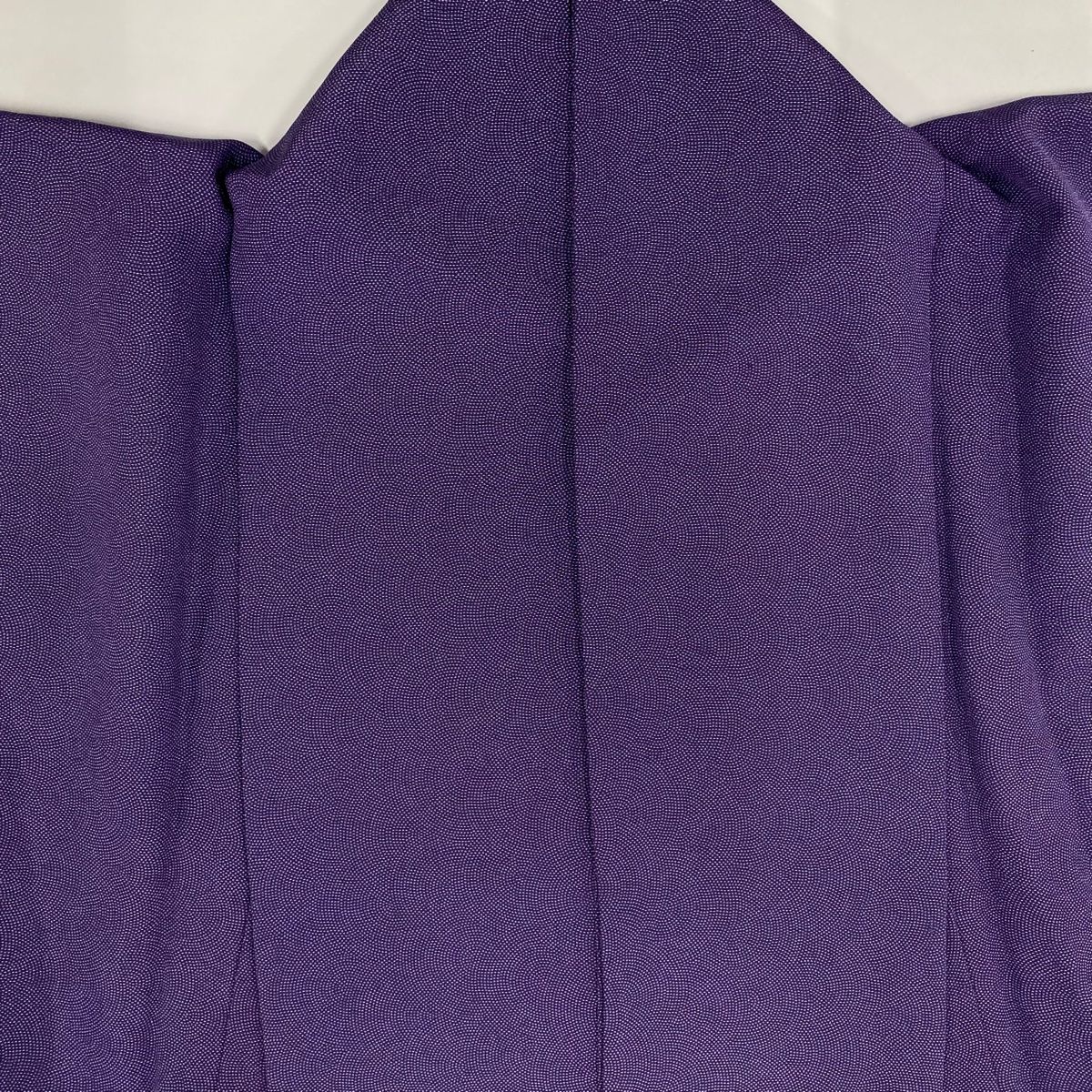 江戸小紋 身丈157cm 裄丈63.5cm S 袷 鮫 紫 正絹 秀品 【中古】 - メルカリ