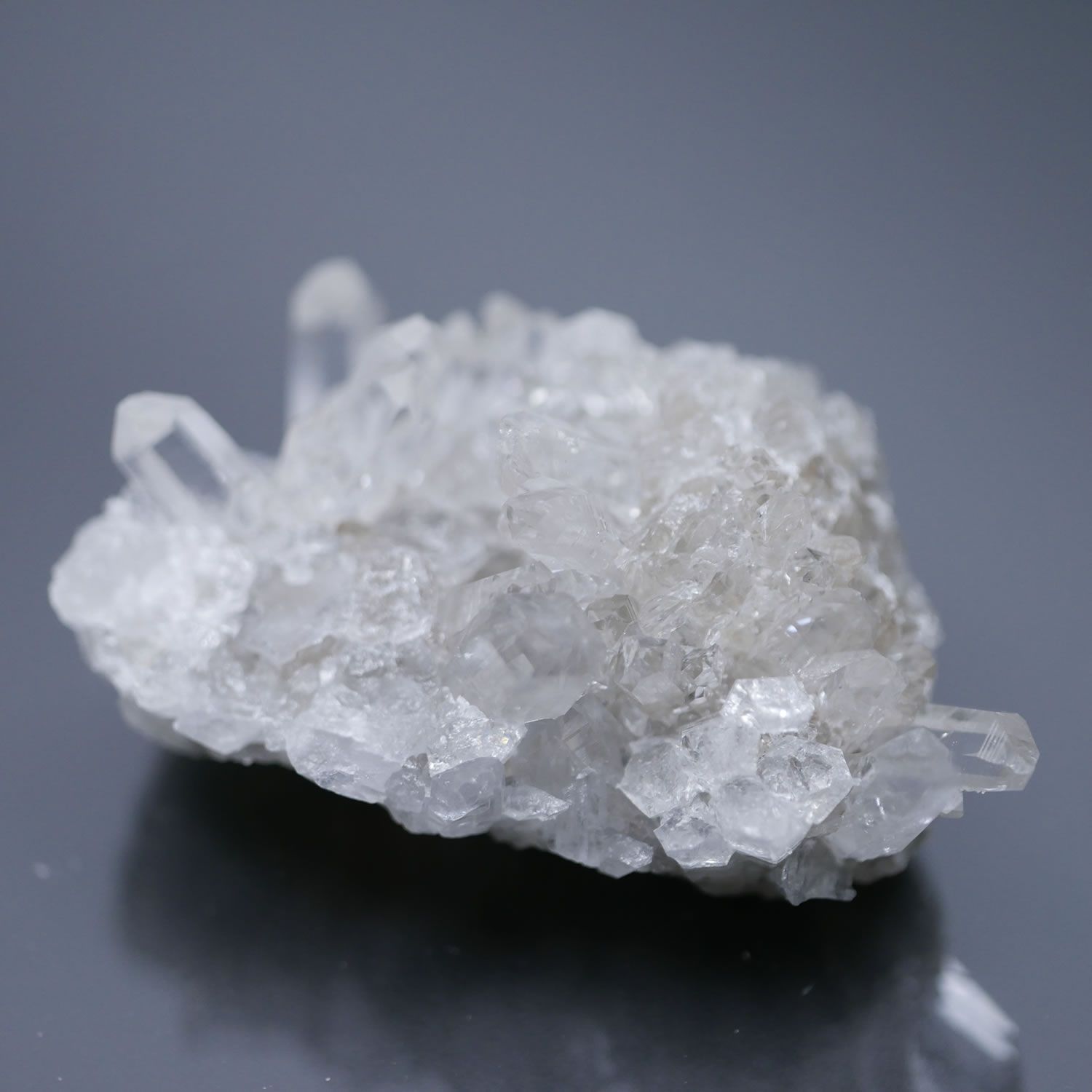 四川省産 菊花水晶 クラスター 1点物 約52g 天然石・置き物 空間 浄化