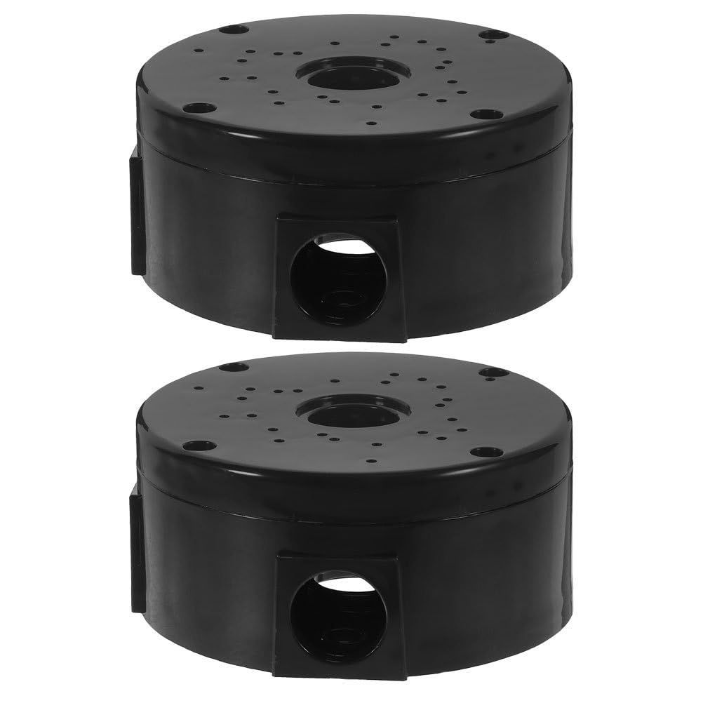 新品 Artibetter 2個入り Artibetter 2個入り 多孔質収納ボックス 隠しワイヤーボックス 屋外カメラカバー 防犯カメラ取付金具 屋外用延長コードカバー プラグカバー カメラ用
