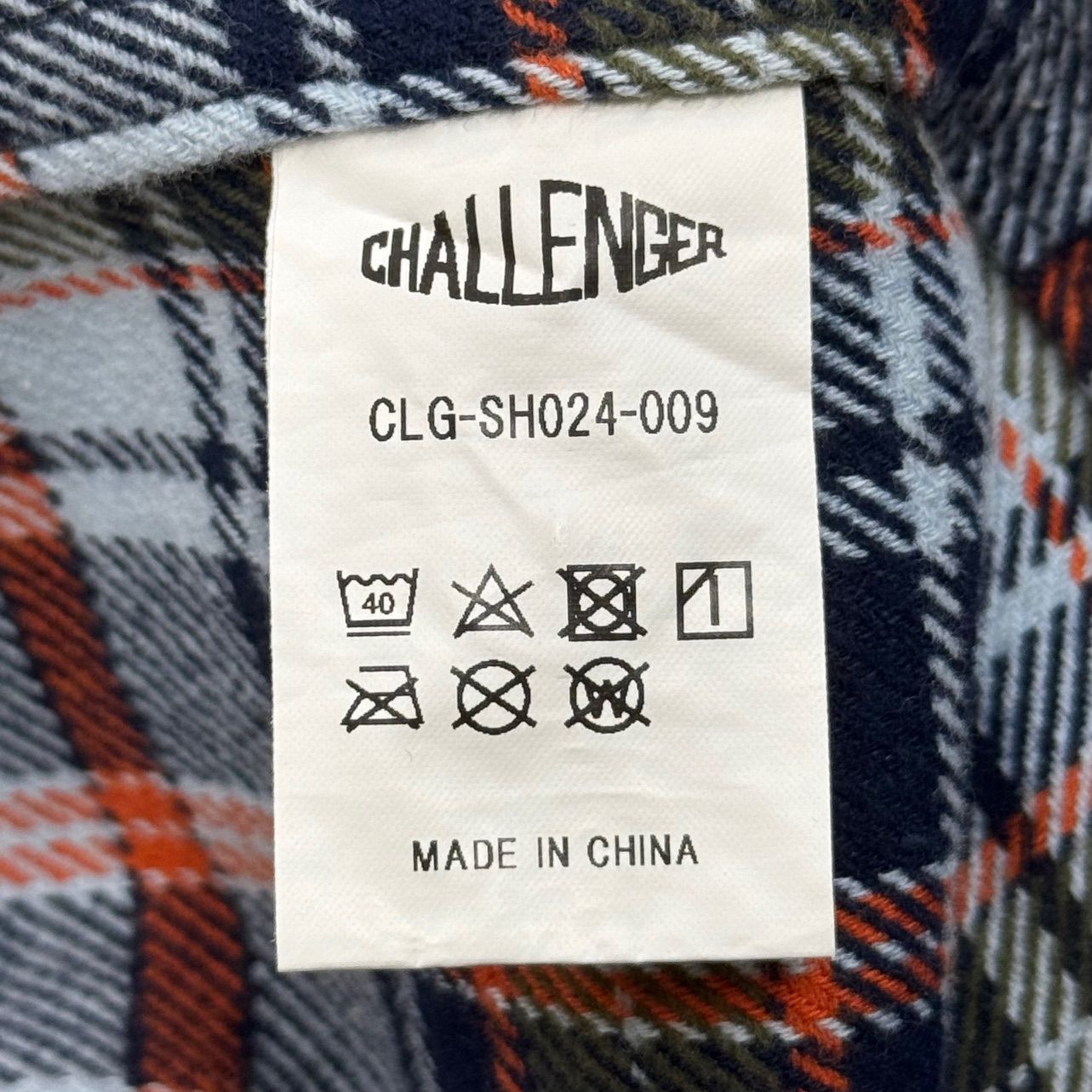 参考上代24200円 未使用品 CHALLENGER 24AW COUNTRY PLAID SHIRT