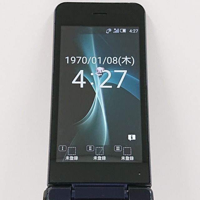 AQUOS ケータイ SH-01J docomo ブルーブラック 送料無料 本体 c07616
