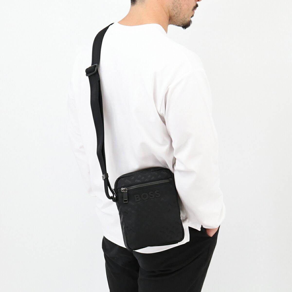 HUGOバッグ Crossbag Hugo 50529464-001 Black - Eros