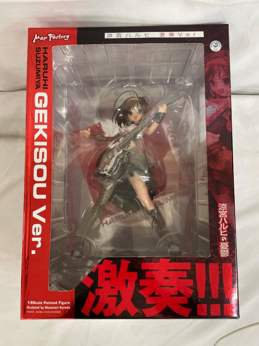 涼宮ハルヒの憂鬱 涼宮ハルヒ 激奏ver．（1/8スケールPVC塗装済み完成品）