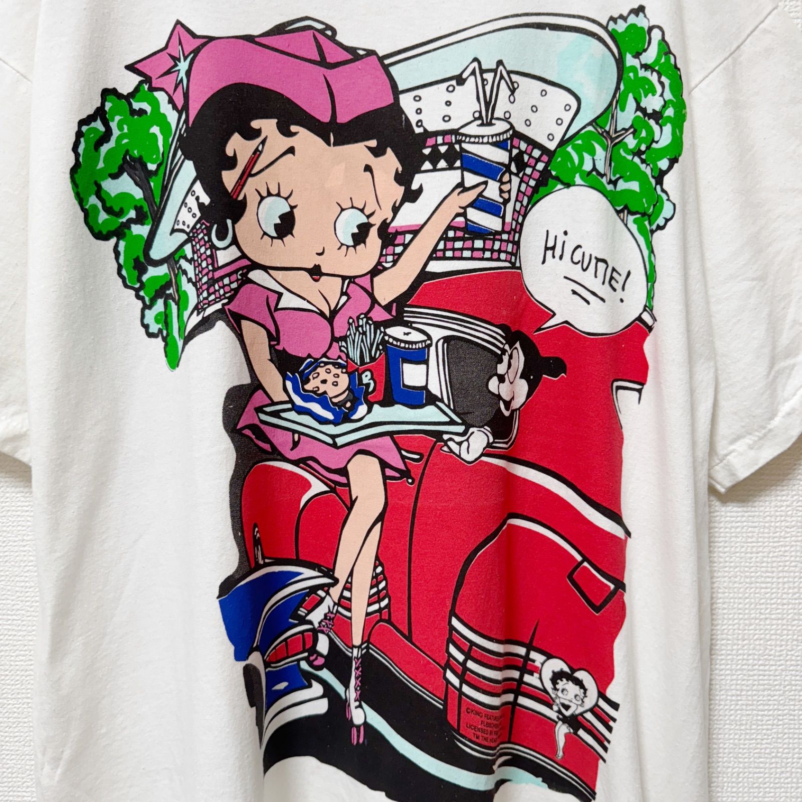 ベティちゃん bettyboop ベティちゃん Tシャツ ZARA ザラ 赤 半袖 トップス