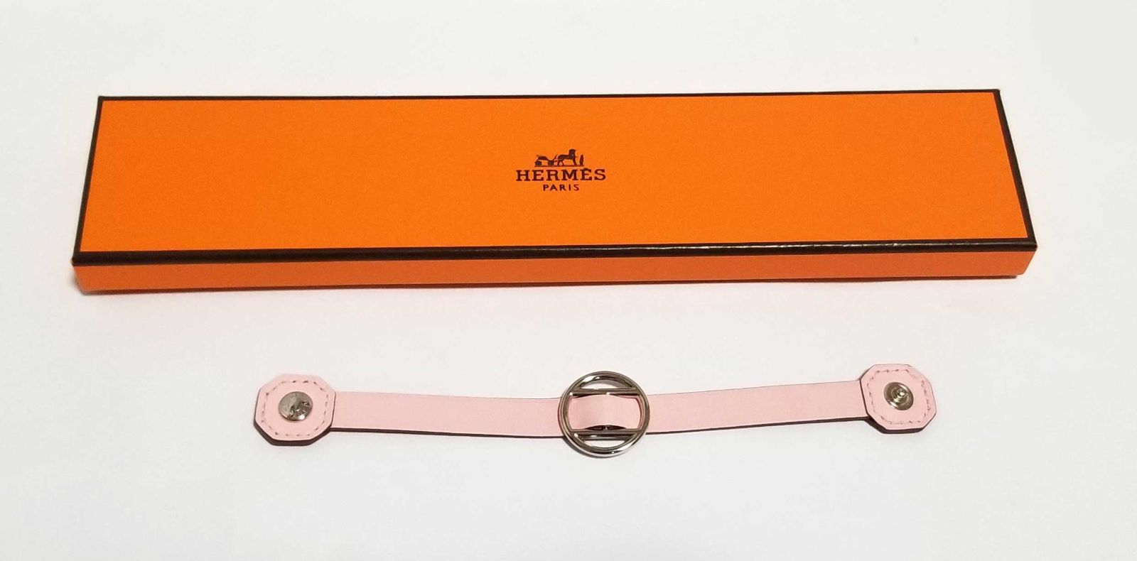 未使用 エルメス ブレスレット ピンク コンポゼ セリエ HERMES