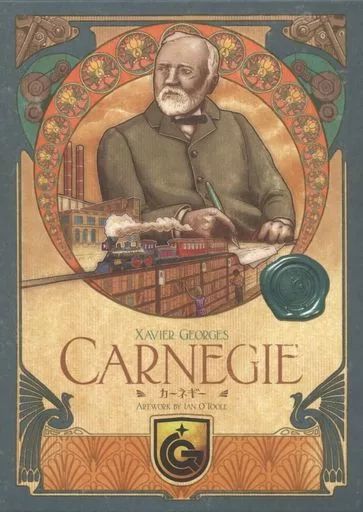 [Used] Board game Carnegie Japanese version (Carnegie)