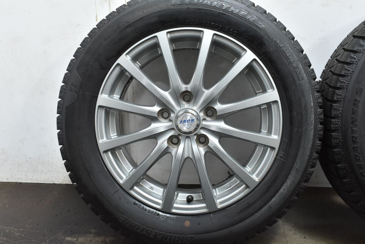 ③ タイヤ新品！ブリヂストン アイスパートナー VIOLENTO アルミホイール付きスタッドレスタイヤ 4本セット　175/65/15 アクア スタッドレスタイヤ ICEPARTNER2（アイスパートナー２） 商品説明