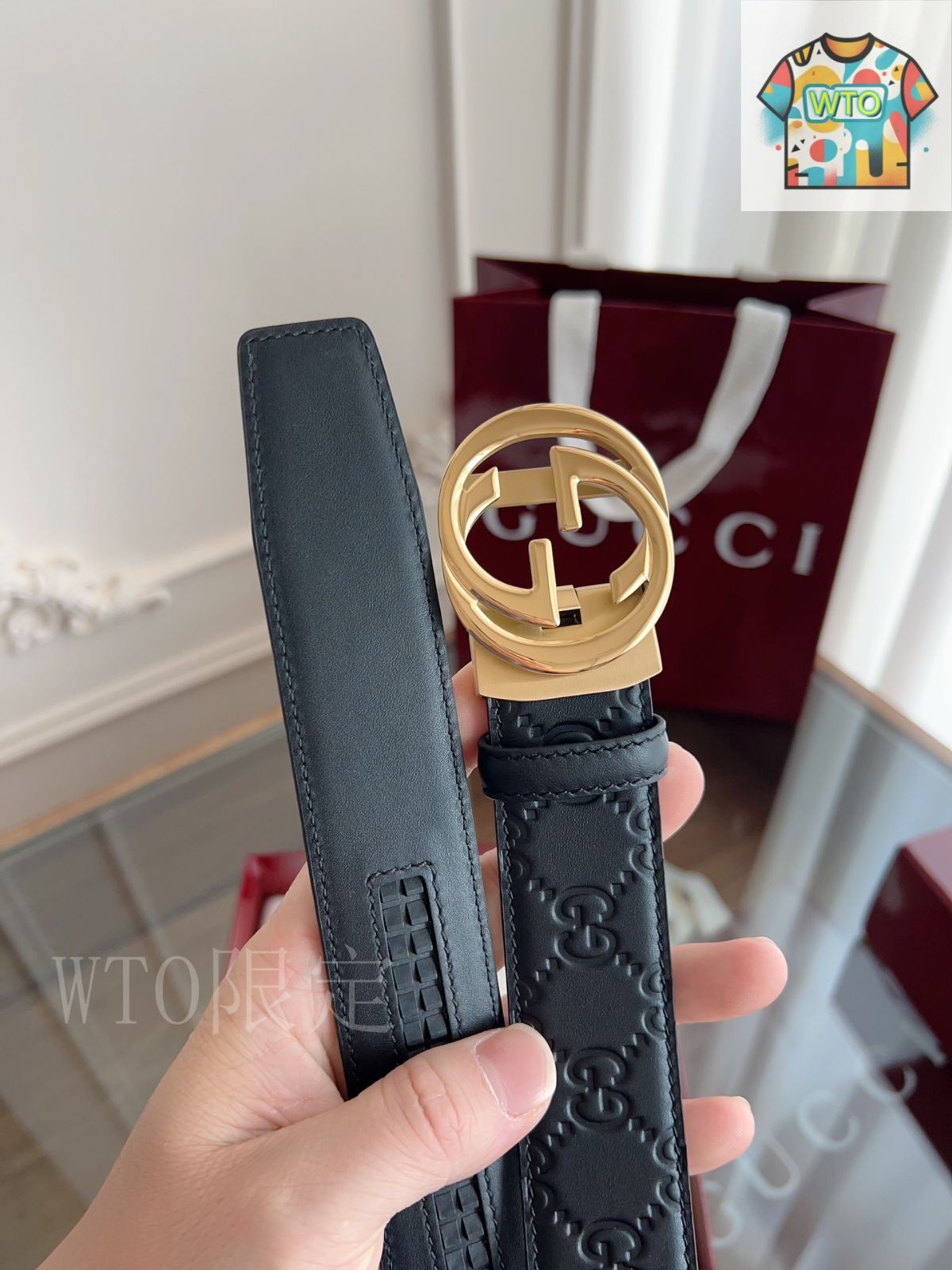 今日WTO】Gucci Auto-Smooth Buckle Belt（グッチ オート