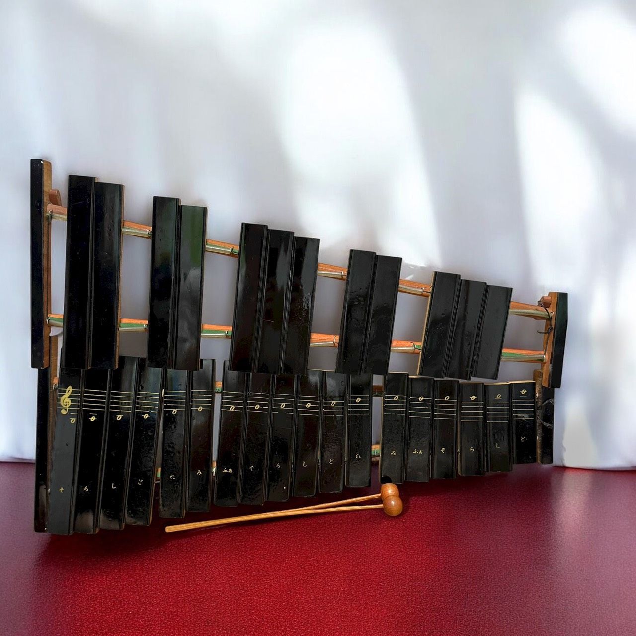 ☆送料無料 YAMAHA ヤマハ 卓上木琴 No.185 マレット付き - メルカリ