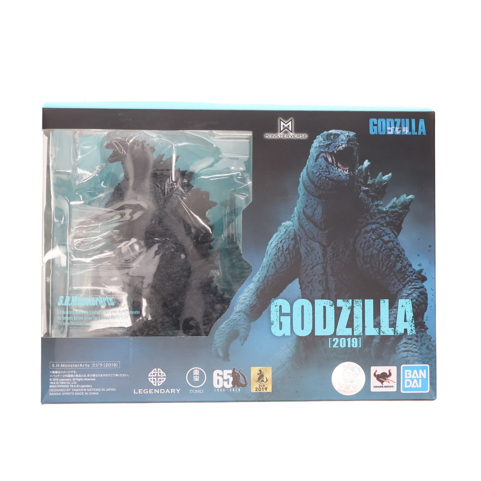 バンダイ S.H.モンスターアーツ ゴジラ [2019] Amazon.co.jp: TAMASHII NATIONS S.H.モンスターアーツ ゴジラ