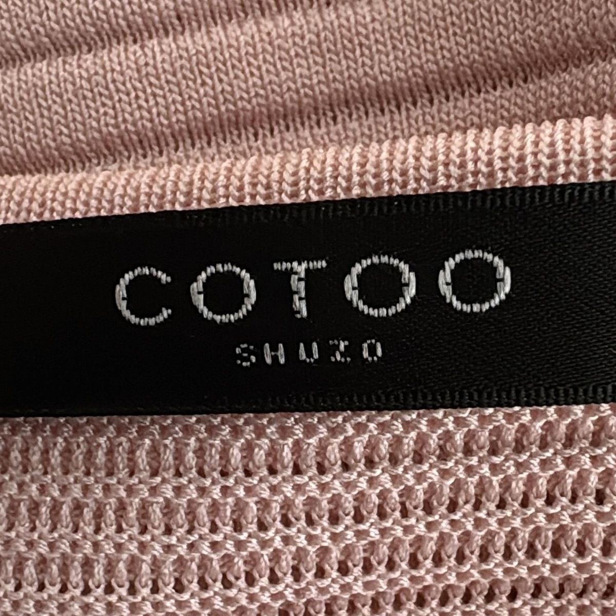 コトゥー　COTOO ワンピース　38 COTOO コトゥー 7分袖 刺繍レースワンピース 38 - メルカリ